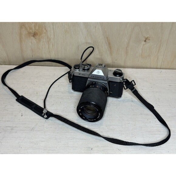 ASAHI PENTAX  K 1000  CAMERA  & 70-210mm macro lens - Picture 2 of 8